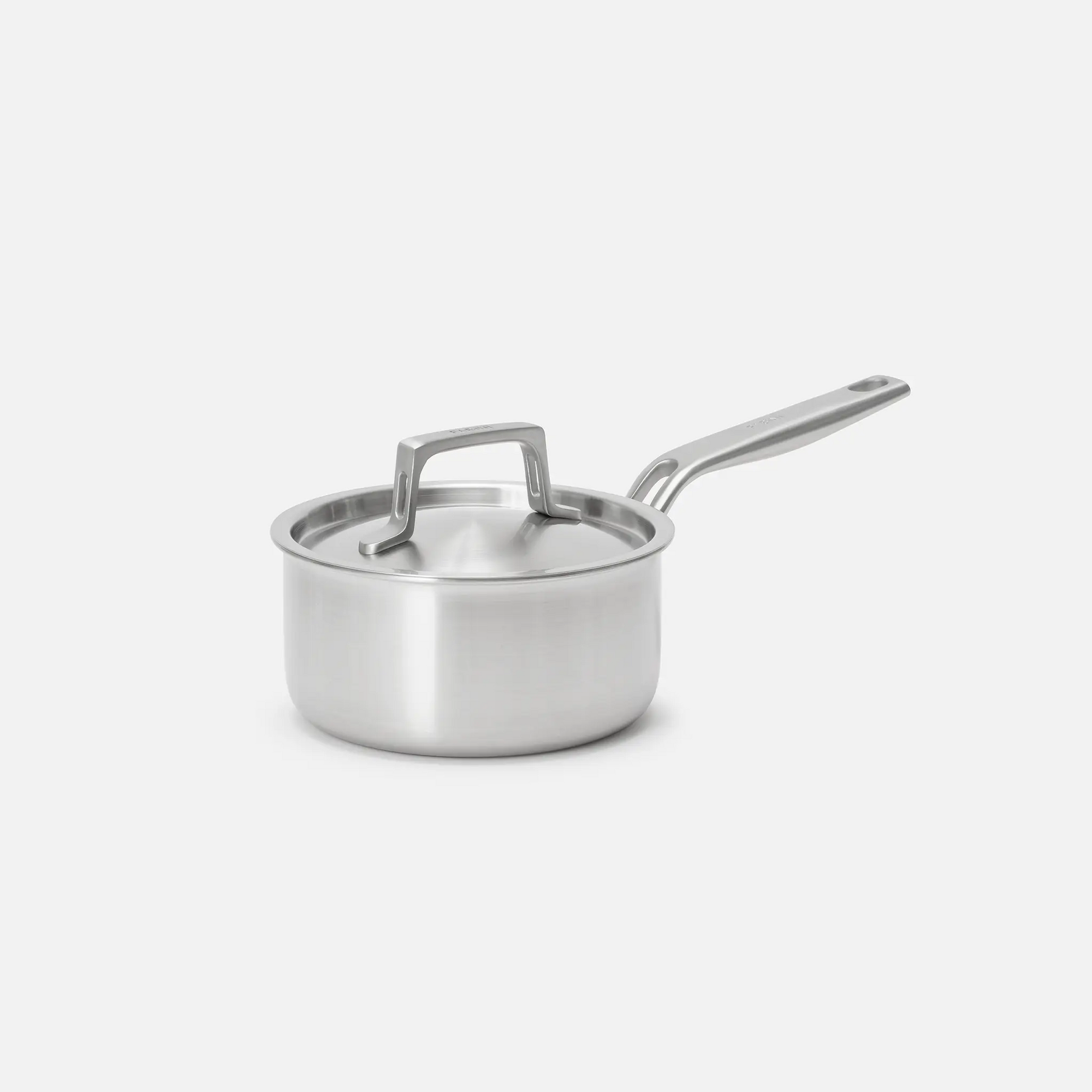 Nyeles lábas Lucca 4.0 Pro, ø 16 cm (1,2 l) - Szegecs nélküli nyeles lábas több rétegű rozsdamentes acélból, fedővel