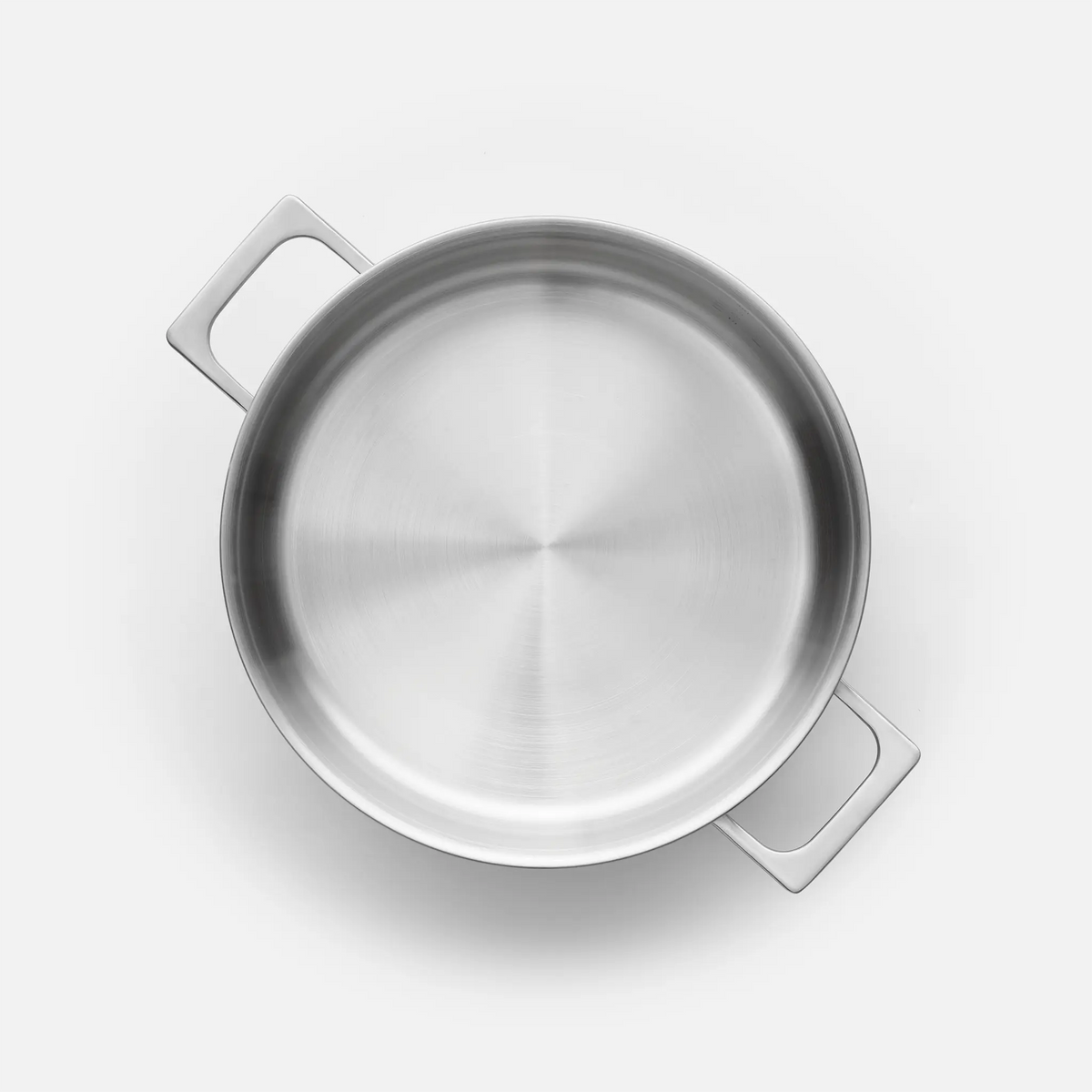 Tálaló tegame serpenyő Lucca 4.0 Pro, ø 28 cm (4 l), ajándékcsomagolás - Szegecs nélküli tegame serpenyő többrétegű rozsdamentes acélból, fedővel