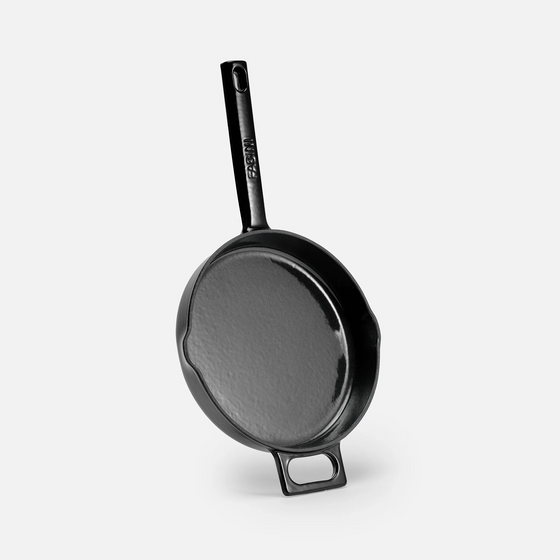 Serpenyő Mattia 3.0, ø 20 cm - Zománcozott öntöttvas serpenyő, fényes fekete