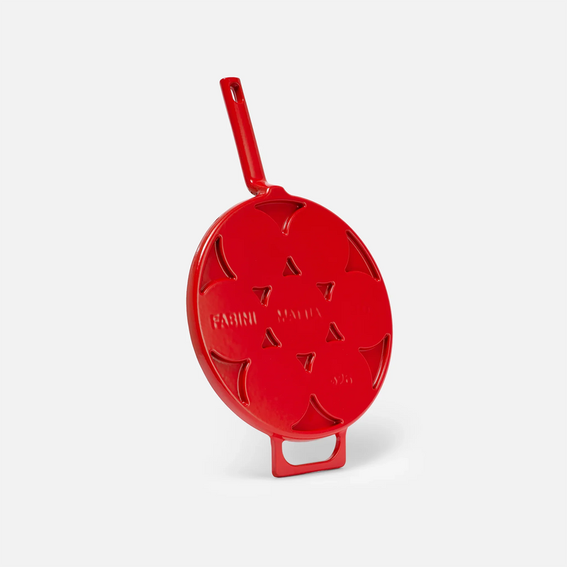Palacsintasütő Mattia 3.0, ø 26 cm - Zománcozott öntöttvas palacsintasütő, fényes piros