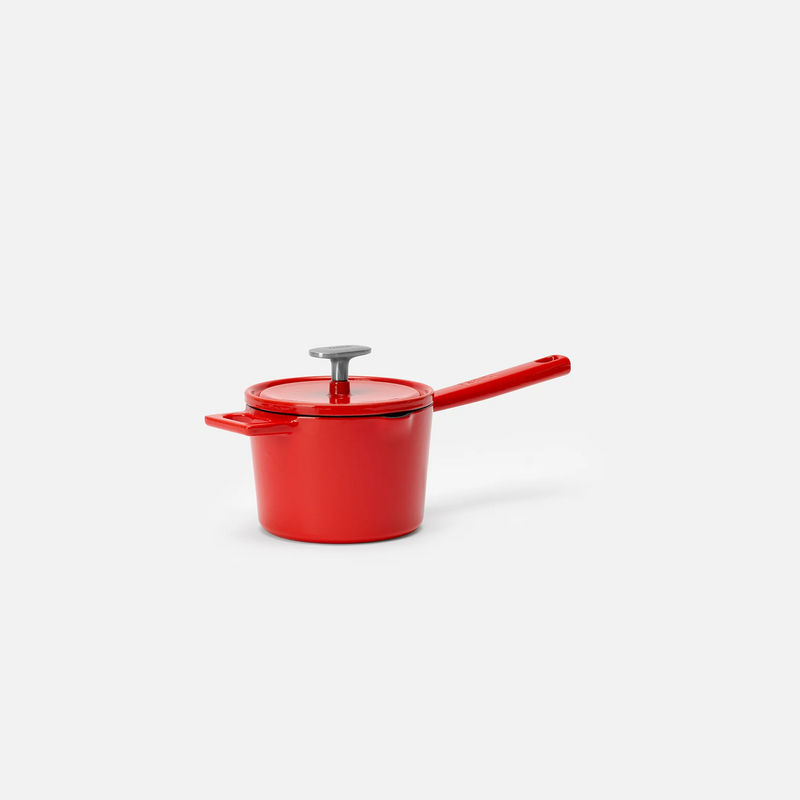 Lábas Mattia 3.0, ø 14 cm (1,65 l) - Zománcozott öntöttvas lábas, fényes piros