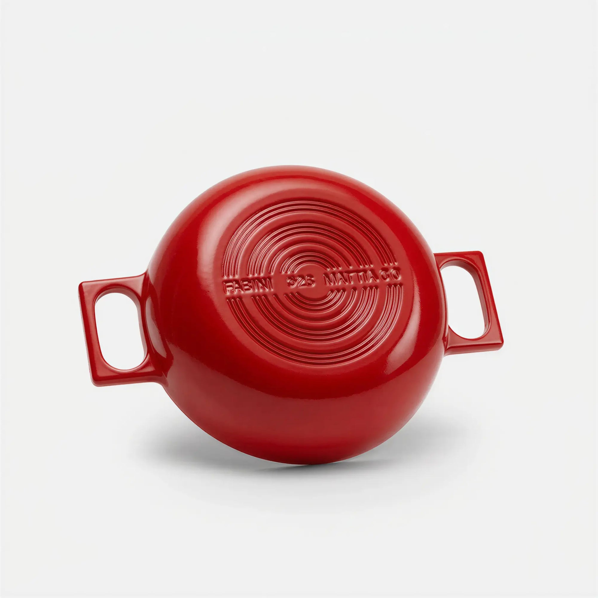 Tegame serpenyő Mattia 3.0, ø 26 cm  - Zománcozott öntöttvas serpenyő fedővel, fényes piros