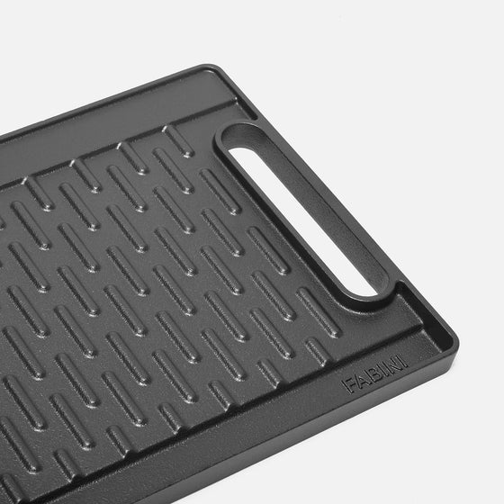 Grillsütő lap Lore - Öntöttvas grillsütő lap, dupla falú