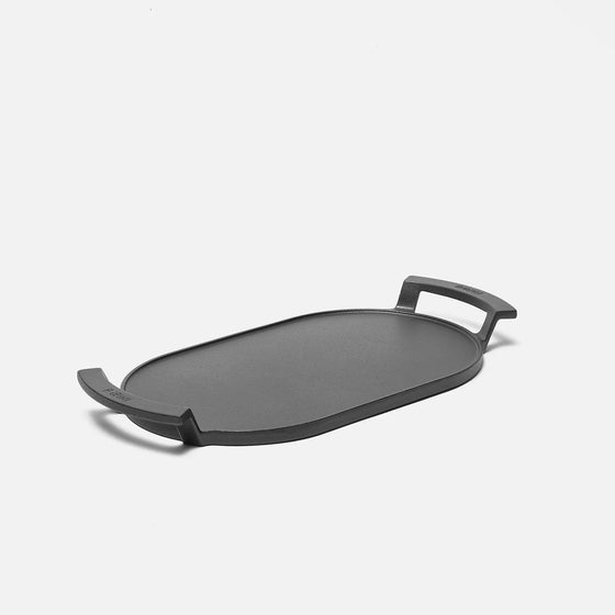 Grillsütő lap Lore - Öntöttvas grillsütő lap, ovális