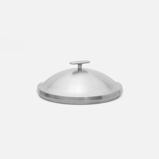 Grillfedő Lore, ø 28 cm - Rozsdamentes acél grillfedő