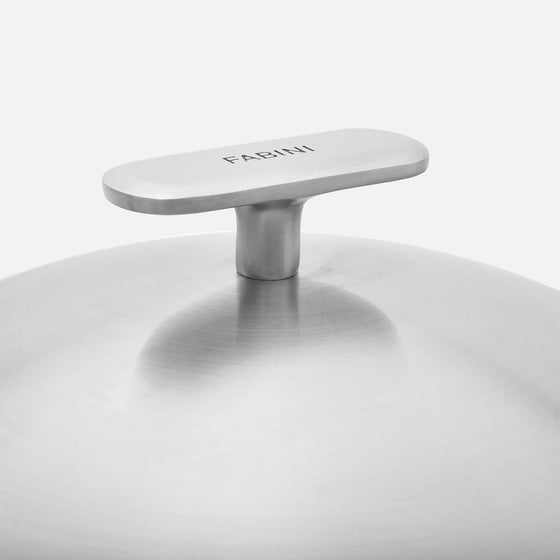 Grillfedő Lore, ø 28 cm - Rozsdamentes acél grillfedő