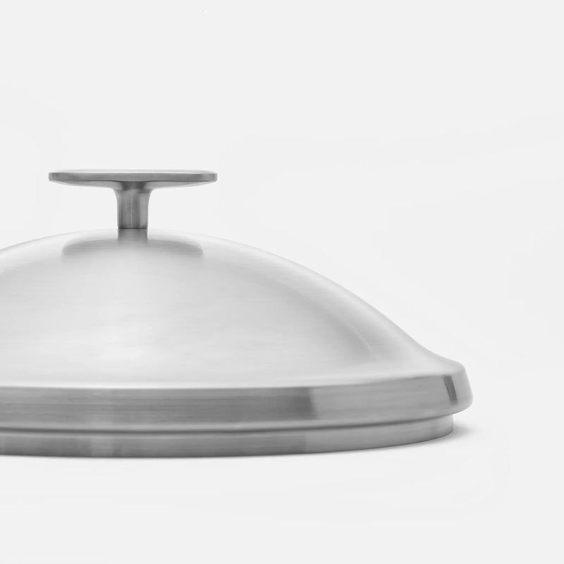 Grillfedő Lore, ø 28 cm - Rozsdamentes acél grillfedő