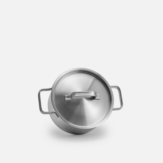 Lábas Lucca 4.0 Standard, ø 20 cm (3 l) - Szegecs nélküli, többrétegű rozsdamentes acél lábas, fedővel