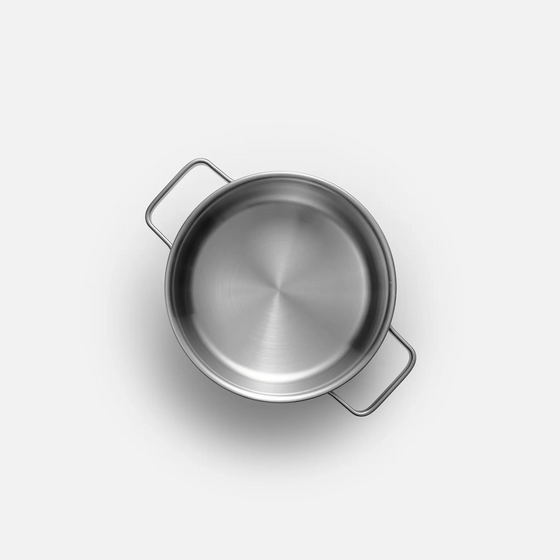 Lábas Lucca 4.0 Standard, ø 20 cm (3 l) - Szegecs nélküli, többrétegű rozsdamentes acél lábas, fedővel