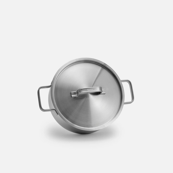 Lábas Lucca 4.0 Standard, ø 24 cm (4 l) - Szegecs nélküli, többrétegű rozsdamentes acél lábas, fedővel