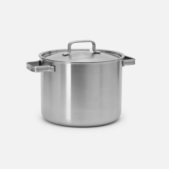 Lábas Lucca 4.0 Standard, ø 24 cm (8 l) - Szegecs nélküli, többrétegű rozsdamentes acél lábas, fedővel