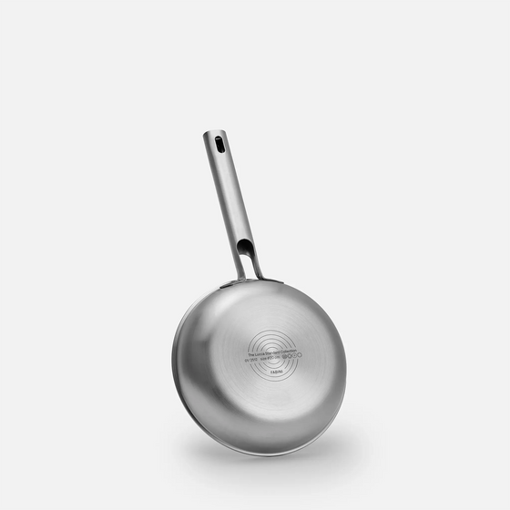 Serpenyő Lucca 4.0 Standard, ø 20 cm - Szegecs nélküli, többrétegű rozsdamentes acél serpenyő, fedő nélkül