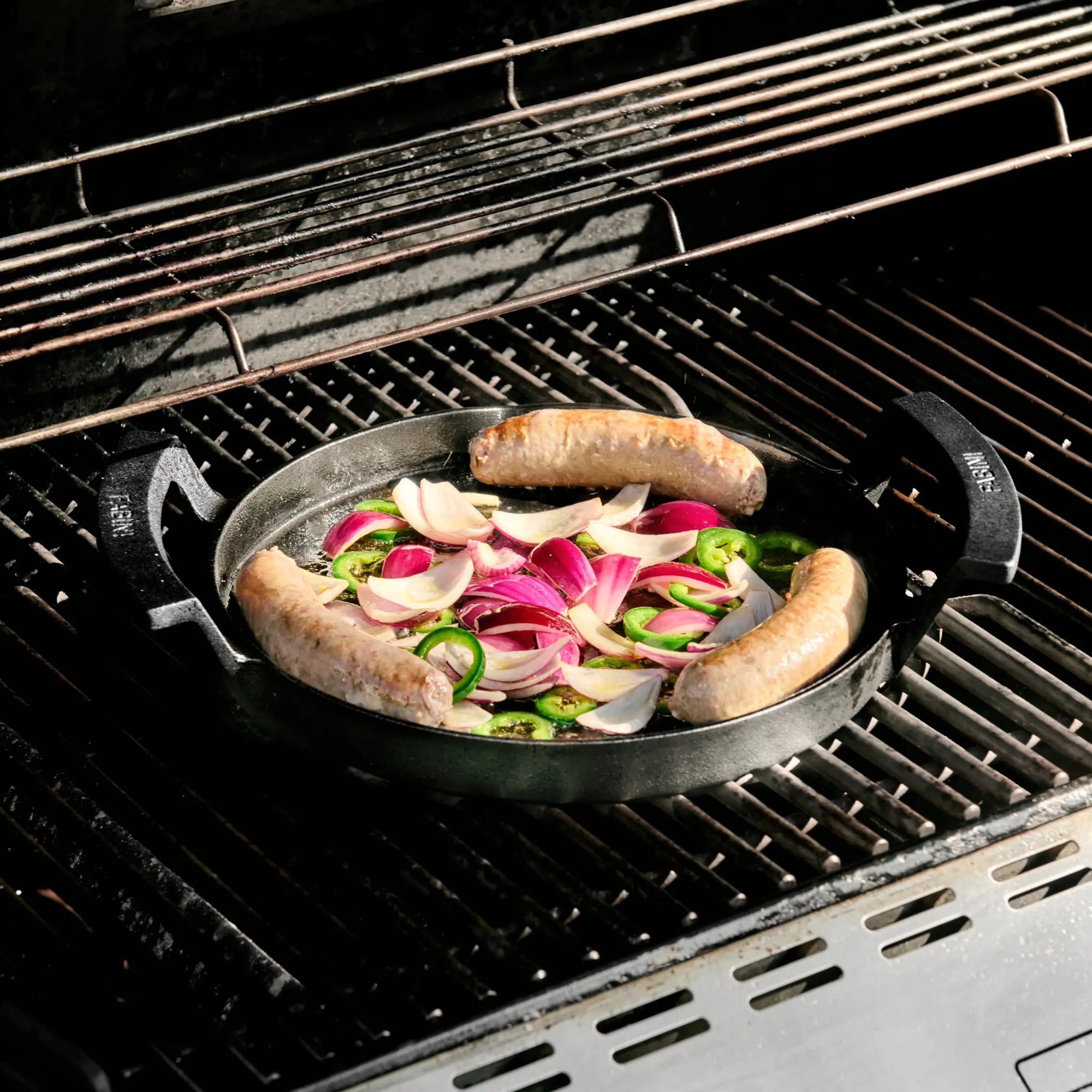 Grillserpenyő Lore Standard, ø 28 cm - Öntöttvas grillserpenyő