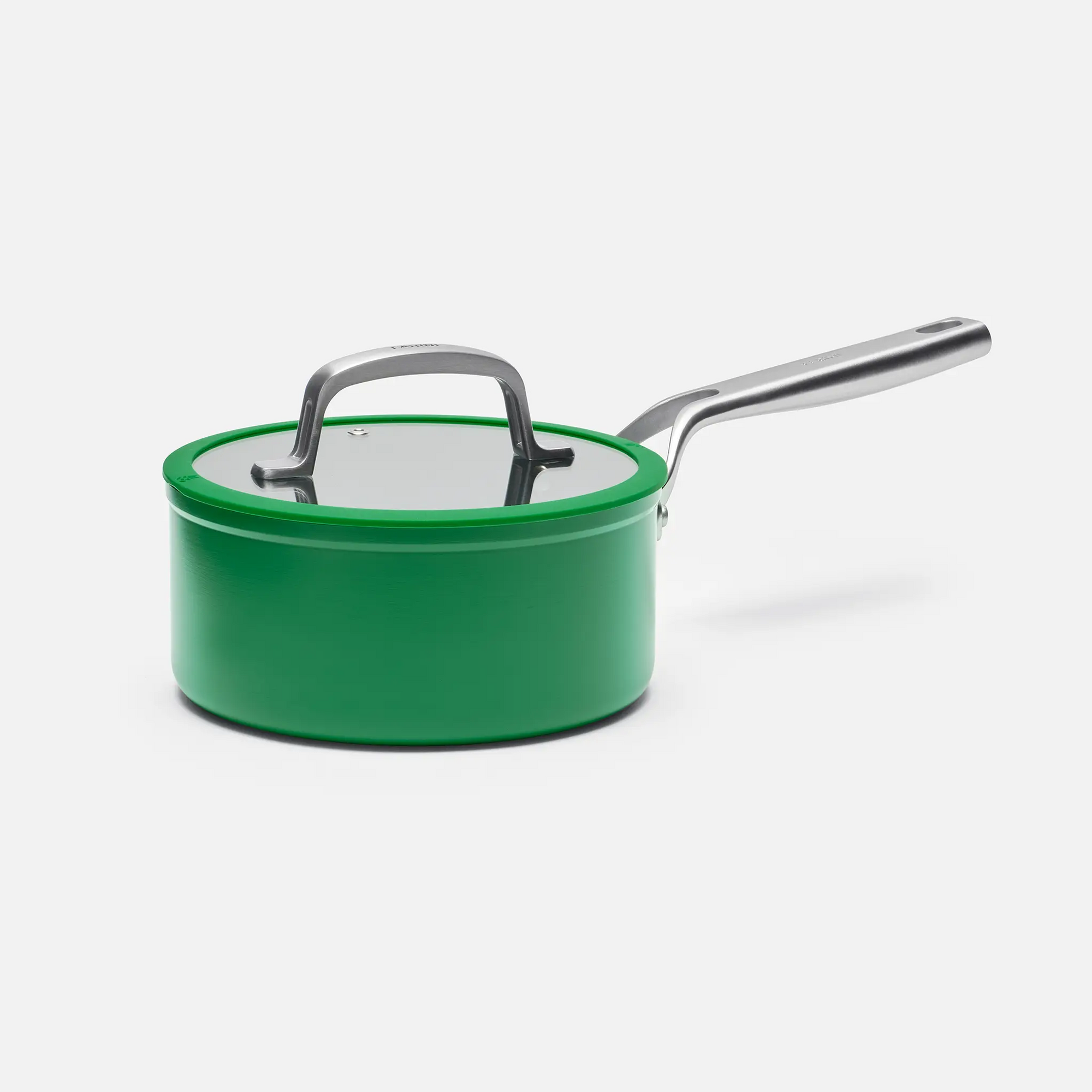Nyeles lábas Meda 3.0 Pro, ø 20 cm (2,4 l) - Tapadásmentes nyeles lábas kerámia bevonattal, fedővel, zöld