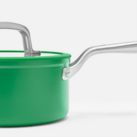 Nyeles lábas Meda 3.0 Pro, ø 20 cm (2,4 l) - Tapadásmentes nyeles lábas kerámia bevonattal, fedővel, zöld