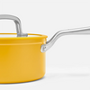 Meda 3.0 tapadásmentes kerámia bevonatos lábas fedővel, Ø 20 cm (2,4 l), sárga