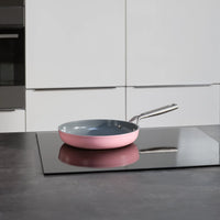Serpenyő Meda 3.0 Pro, ø 26 cm - Tapadásmentes serpenyő kerámia bevonattal, rózsaszín