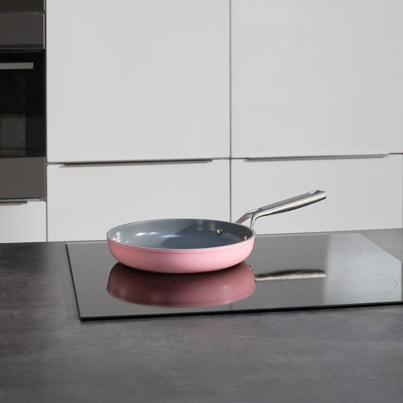 Serpenyő Meda 3.0 Pro, ø 26 cm - Tapadásmentes serpenyő kerámia bevonattal, rózsaszín