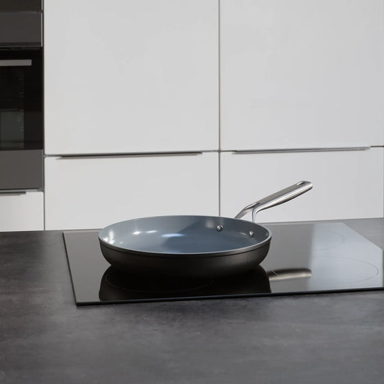 Serpenyő Meda 3.0, ø 30 cm - Tapadásmentes serpenyő kerámia bevonattal, fekete