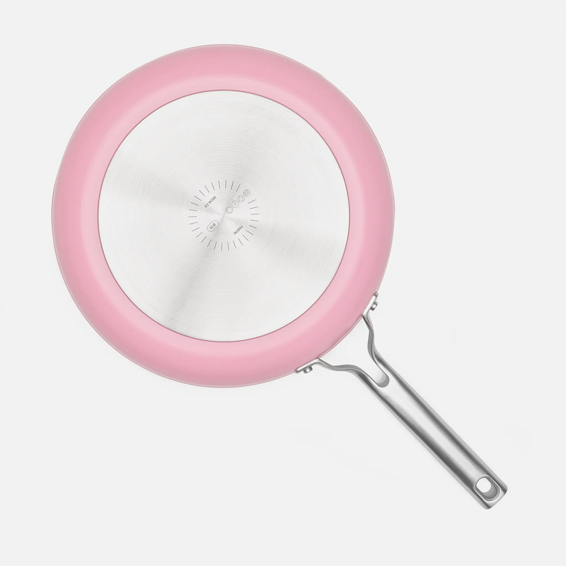 Serpenyő Meda 3.0 Pro, ø 30 cm - Tapadásmentes serpenyő kerámia bevonattal, rózsaszín