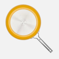 Serpenyő Meda 3.0 Pro, ø 30 cm - Tapadásmentes serpenyő kerámia bevonattal, sárga