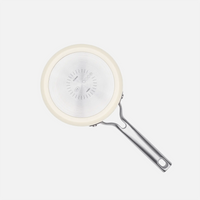 Nyeles lábas Meda 3.0 Pro, ø 16 cm (1,3 l) - Tapadásmentes nyeles lábas kerámia bevonattal, fedővel, krém színű