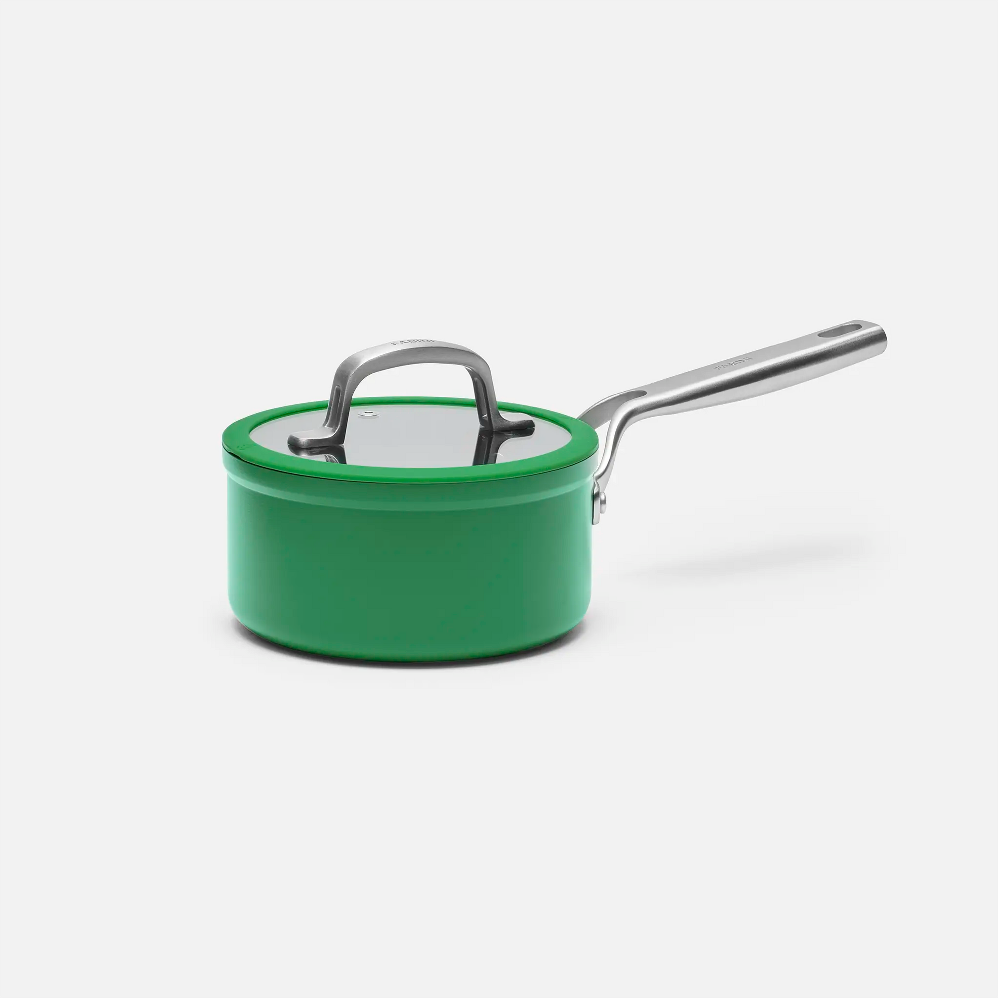 Nyeles lábas Meda 3.0 Pro, ø 16 cm (1,3 l) - Tapadásmentes nyeles lábas kerámia bevonattal, fedővel, zöld
