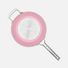 Meda 3.0 tapadásmentes WOK serpenyő kerámia bevonattal, fedővel Ø 28 cm, rózsaszín
