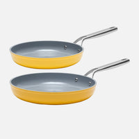 Meda 3.0 tapadásmentes serpenyőkészlet kerámia bevonattal Ø 26 cm és Ø 30 cm, sárga