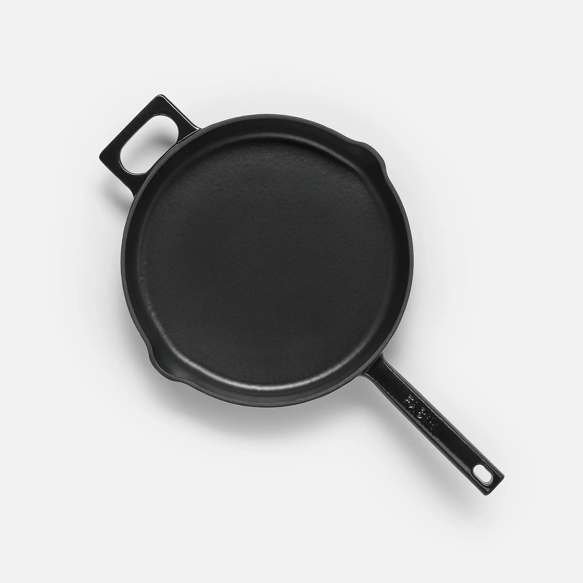 Serpenyő Mattia 3.0 Standard, ø 26 cm - Zománcozott öntöttvas serpenyő fedő nélkül, matt fekete