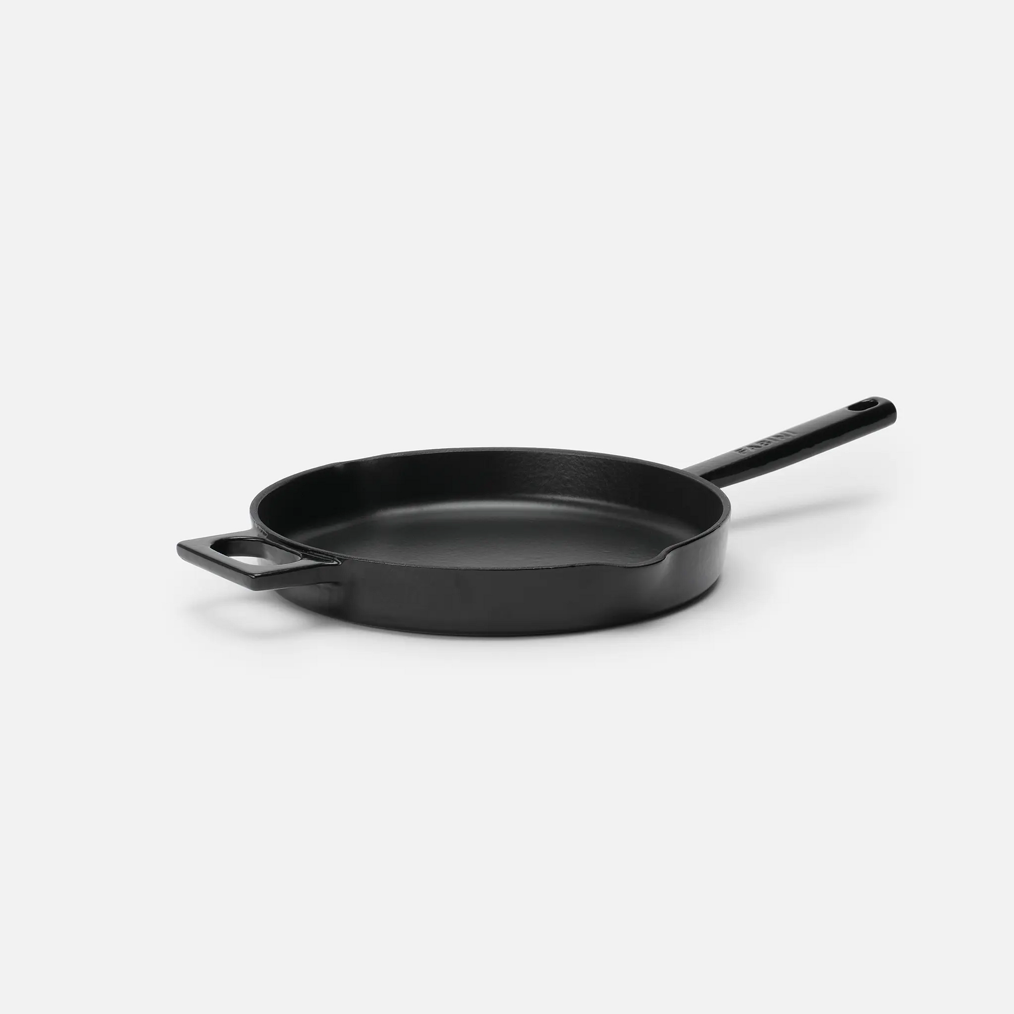 Serpenyő Mattia 3.0 Standard, ø 26 cm - Zománcozott öntöttvas serpenyő fedő nélkül, matt fekete