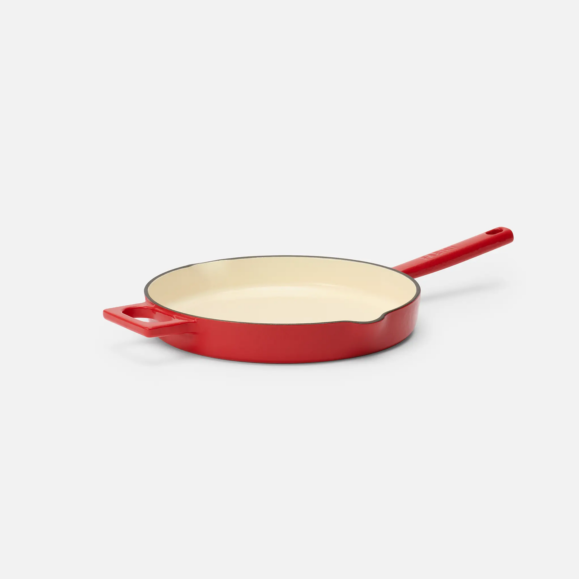 Serpenyő Mattia 3.0 Standard, ø 26 cm - Zománcozott öntöttvas serpenyő fedő nélkül, matt piros