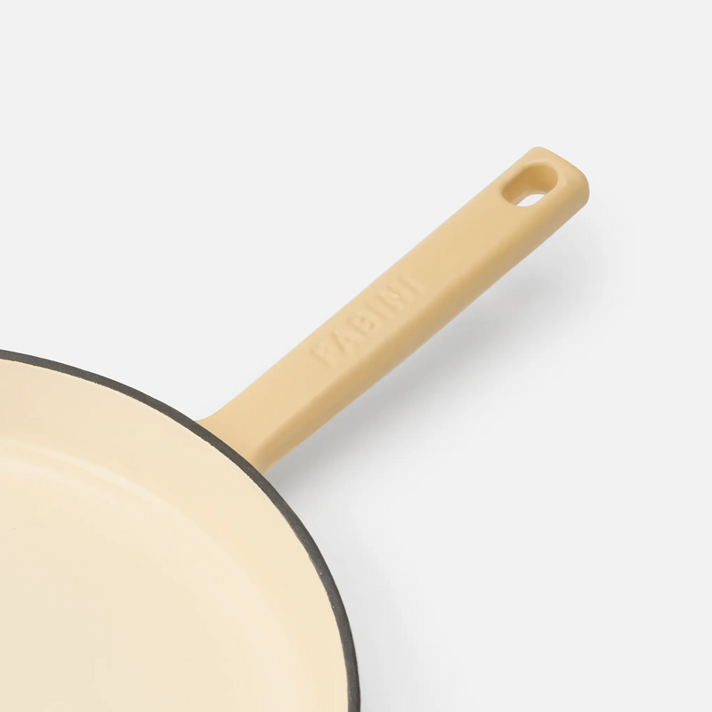 Serpenyő Mattia 3.0 Standard, ø 26 cm - Zománcozott öntöttvas serpenyő fedő nélkül, matt krém színű