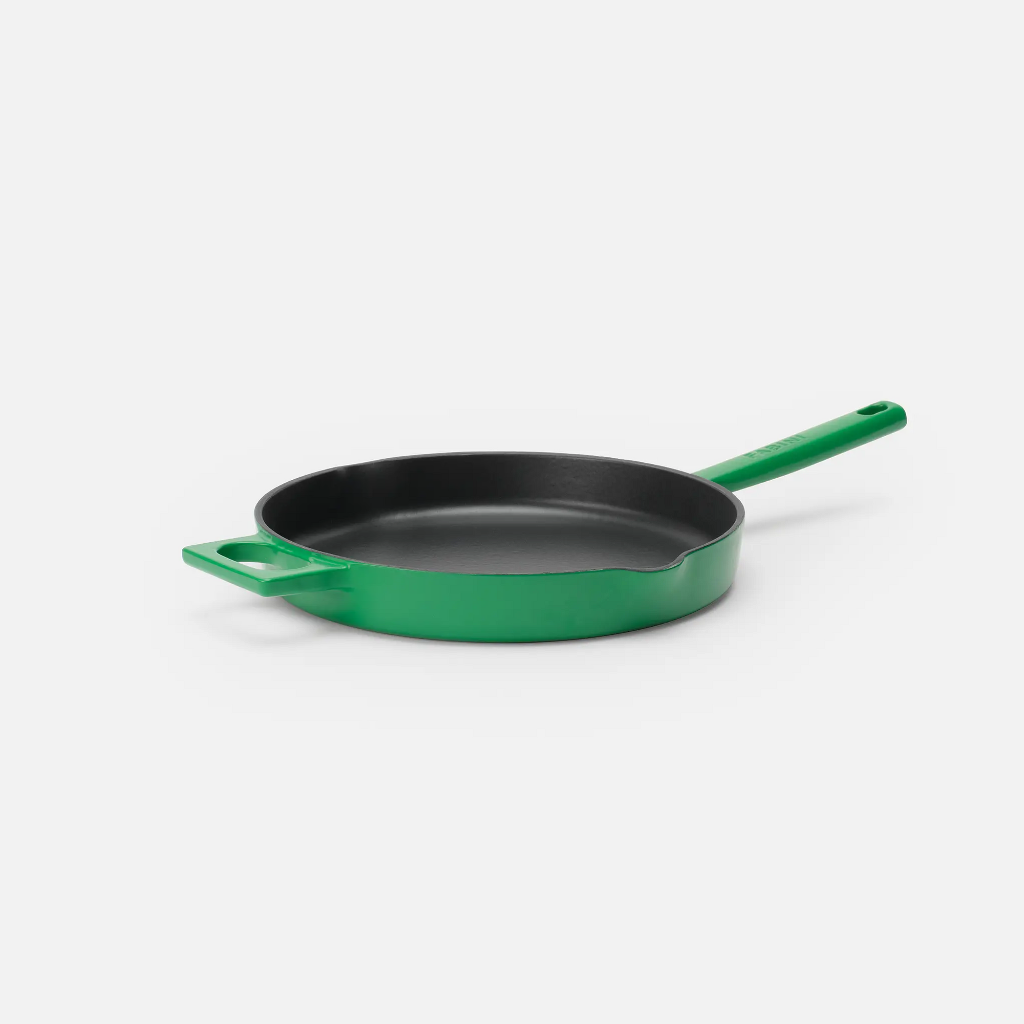 Serpenyő Mattia 3.0, ø 26 cm - Zománcozott öntöttvas serpenyő fedő nélkül, fényes zöld