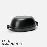 Kenyérsütő edény FABINI & Maškrtnica - Zománcozott öntöttvas kenyérsütő edény