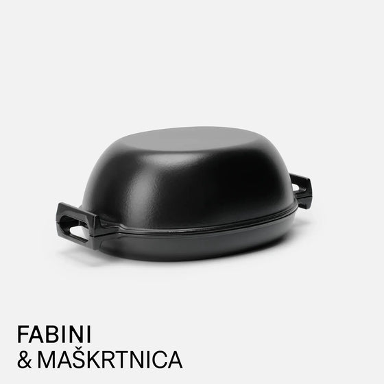Kenyérsütő edény FABINI & Maškrtnica - Zománcozott öntöttvas kenyérsütő edény