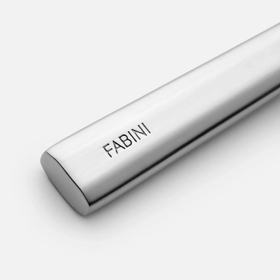 Evőeszköz készlet Mia, 24 db - Szálcsiszolt felületű rozsdamentes acél evőeszközök