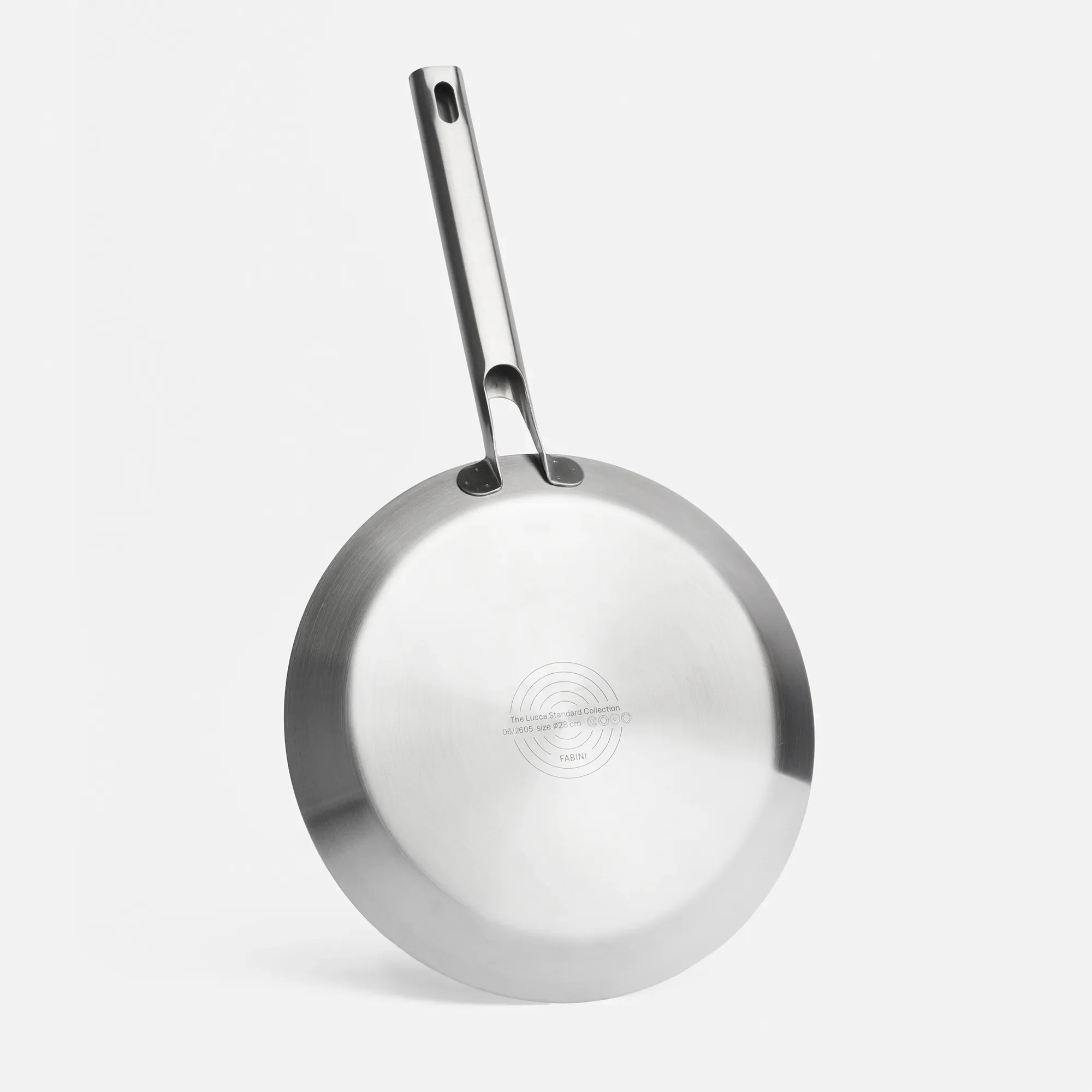 Palacsintasütő Lucca 4.0 Standard, ø 28 cm - Tapadásmentes, szegecs nélküli többrétegű rozsdamentes acél serpenyő kerámia bevonattal, fedő nélkül
