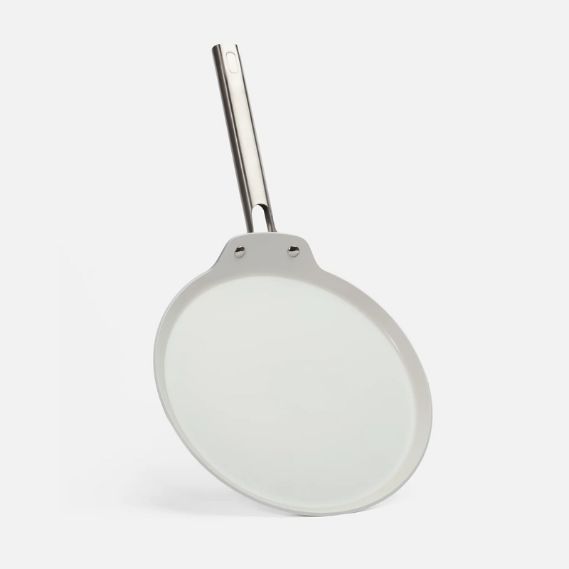Palacsintasütő serpenyő Meda 5.0 Standard, ø 28 cm - Tapadásmentes kerámia bevonatú serpenyő fedő nélkül, krémszínű