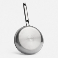 Serpenyő Lucca 4.0 Standard, ø 24 cm - Szegecs nélküli, többrétegű rozsdamentes acél serpenyő, fedő nélkül