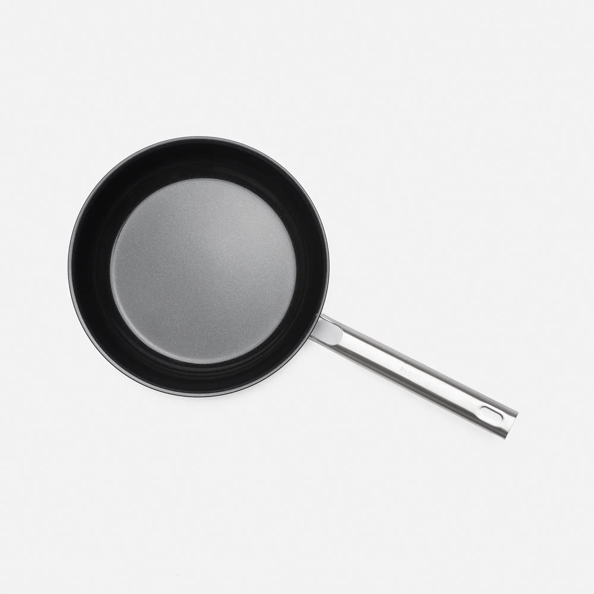 Serpenyő Lucca 4.0 Standard, ø 24 cm - Tapadásmentes, szegecs nélküli többrétegű rozsdamentes acél serpenyő kerámia bevonattal, fedő nélkül