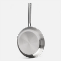 Serpenyő Lucca 4.0 Standard, ø 28 cm - Szegecs nélküli, többrétegű rozsdamentes acél serpenyő, fedő nélkül