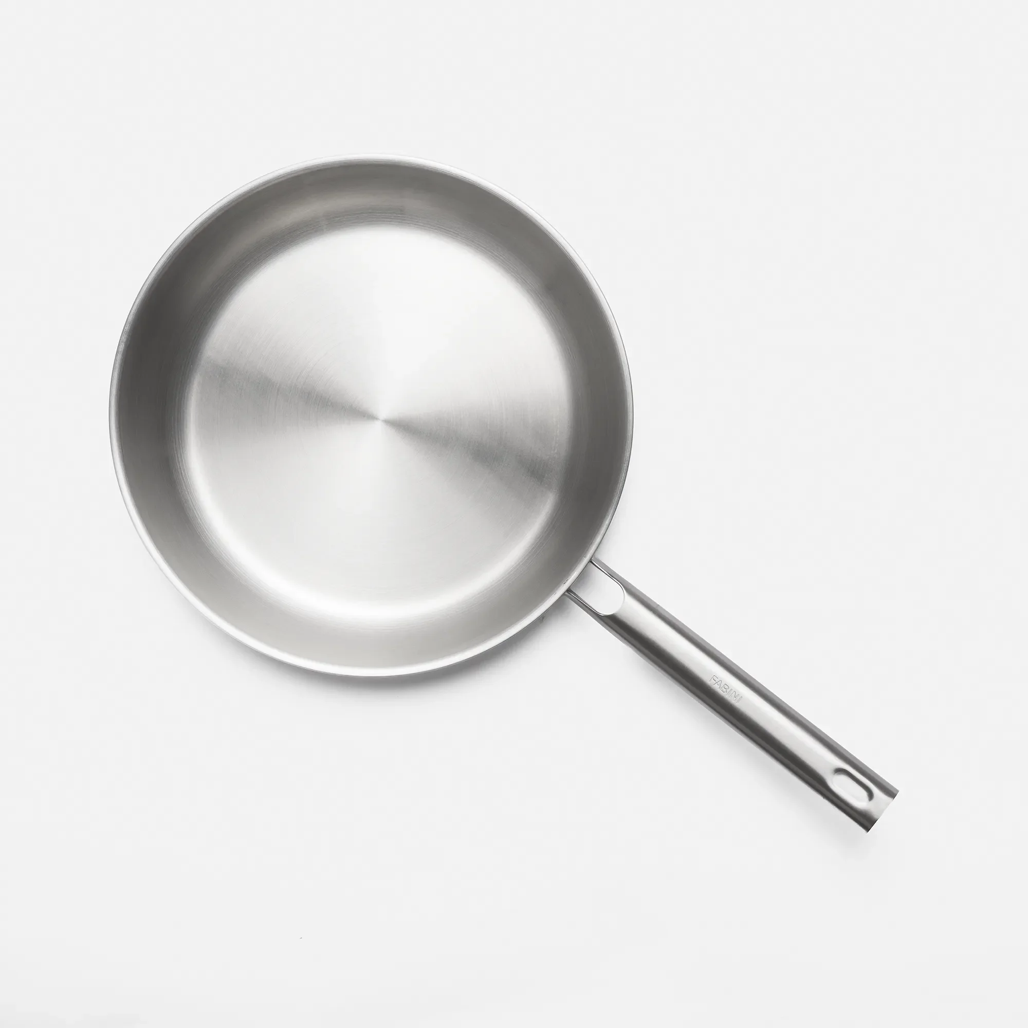 Serpenyő Lucca 4.0 Standard, ø 28 cm - Szegecs nélküli, többrétegű rozsdamentes acél serpenyő, fedő nélkül
