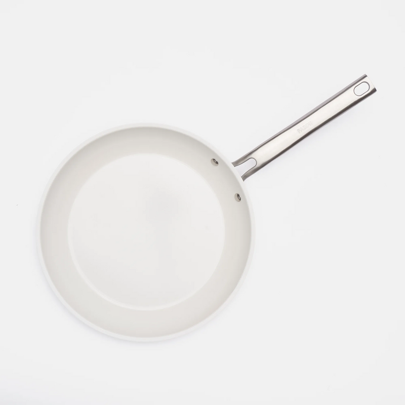 Serpenyő Meda 5.0 Pro, ø 28 cm - Tapadásmentes serpenyő kerámia bevonattal fedő nélkül, világosszürke