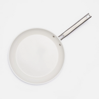 Serpenyő Meda 5.0 Pro, ø 30 cm - Tapadásmentes serpenyő kerámia bevonattal fedő nélkül, világosszürke