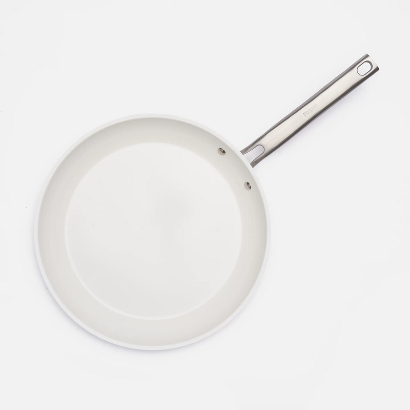 Serpenyő Meda 5.0 Pro, ø 30 cm - Tapadásmentes serpenyő kerámia bevonattal fedő nélkül, világosszürke