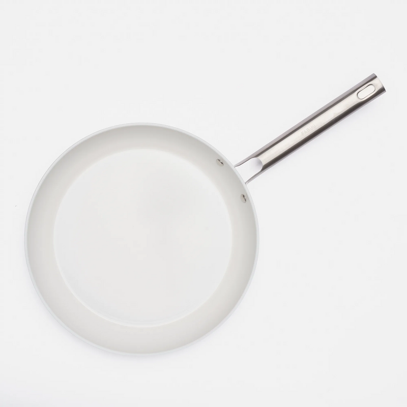Serpenyő Meda 5.0 Standard, ø 30 cm - Tapadásmentes kerámia bevonatú serpenyő fedő nélkül, krémszínű