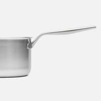 Nyeles lábas Lucca 4.0 Pro, ø 18 cm (2,5 l) - Szegecs nélküli nyeles lábas több rétegű rozsdamentes acélból, fedővel