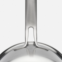 Nyeles lábas Lucca 4.0 Pro, ø 18 cm (2,5 l) - Szegecs nélküli nyeles lábas több rétegű rozsdamentes acélból, fedővel