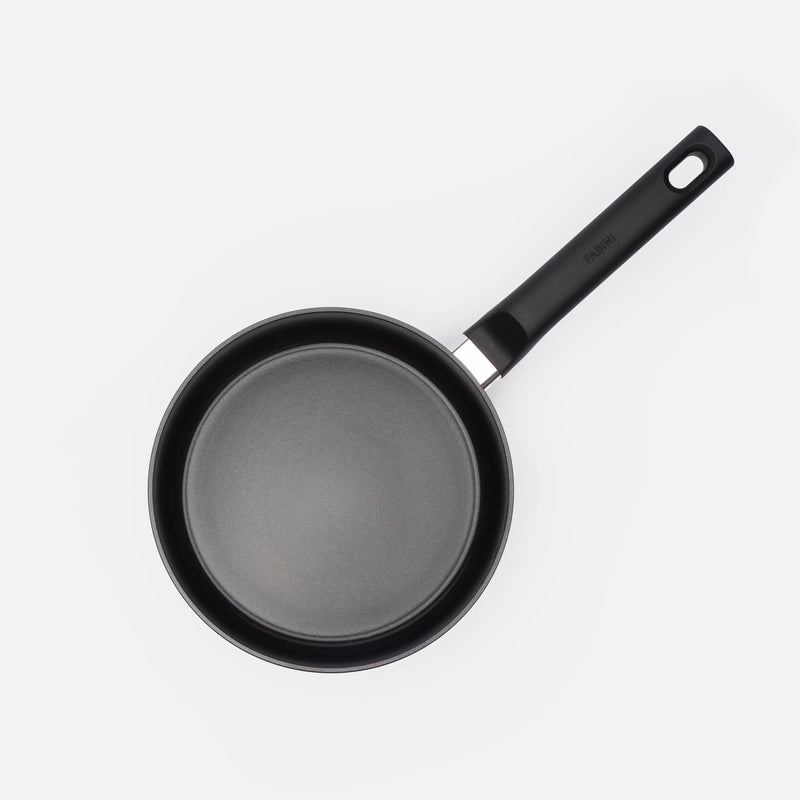 Nyeles lábas Meda 5.0 Economy, ø 20 cm (2,4 l) - Tapadásmentes kerámia bevonatú nyeles lábas fedővel, fekete